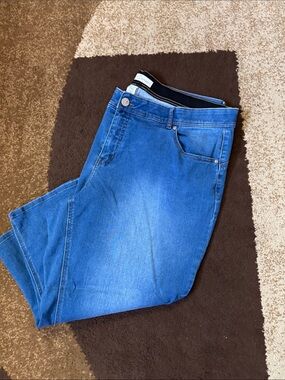 Cato Blue Capris size 18w